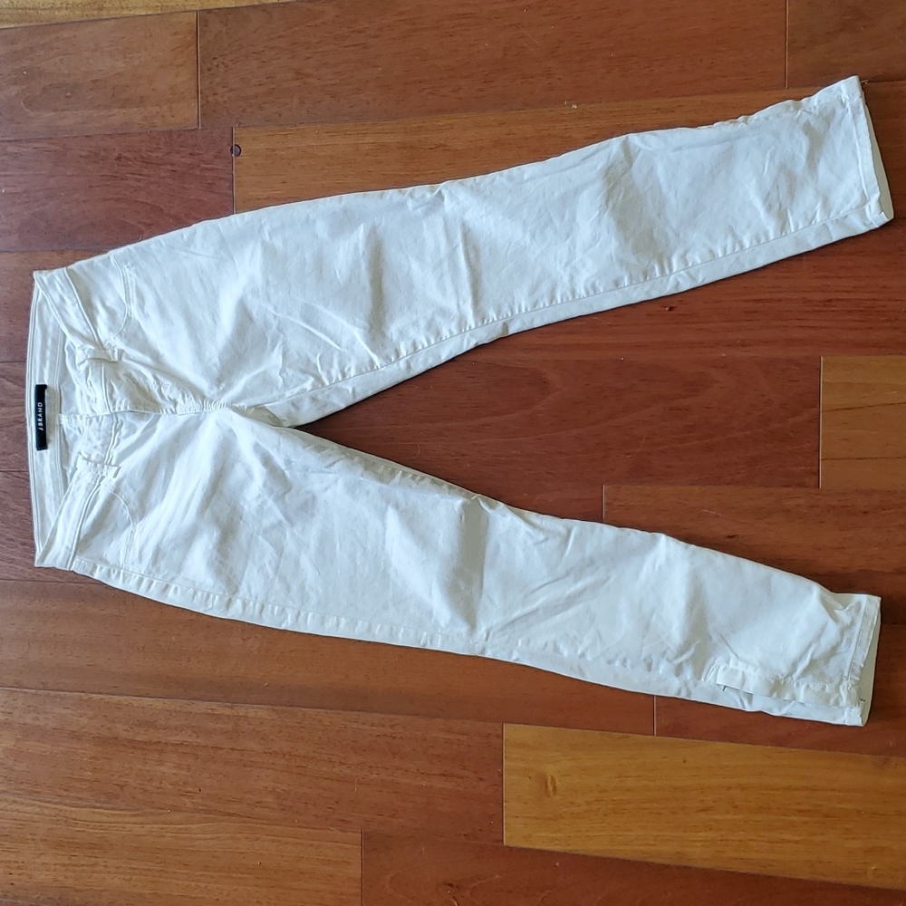 J brand white jeans